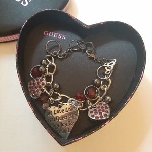 Guess Love Charm Bracelet